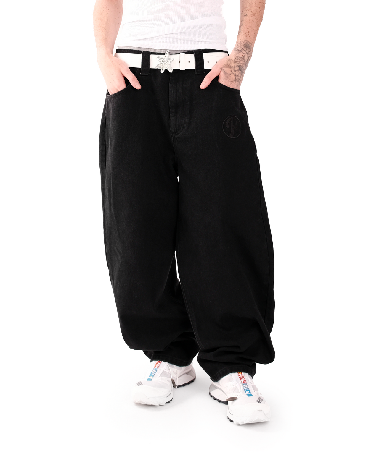 OFF BLACK BONKERS DENIM