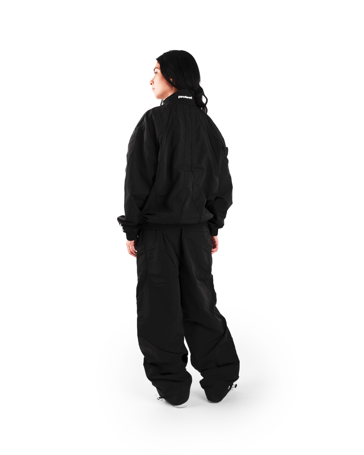 BLACK COACH TRACK PANTS