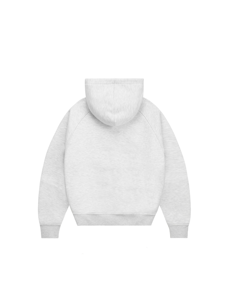 GREY DAY2DAY ZIP-UP HOODIE