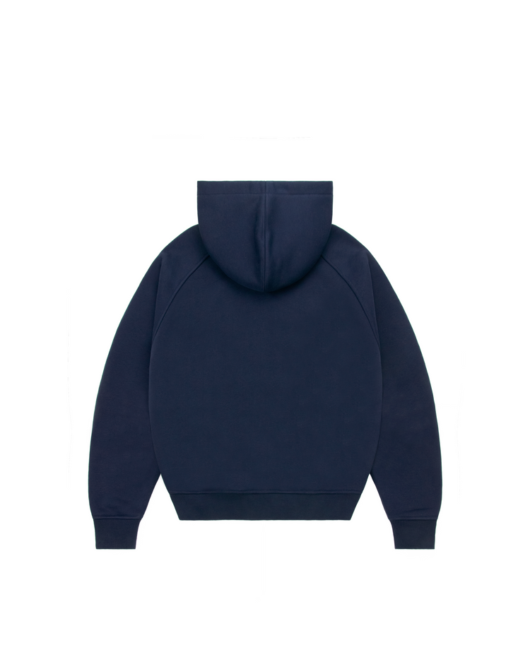 NAVY DAY2DAY ZIP-UP HOODIE