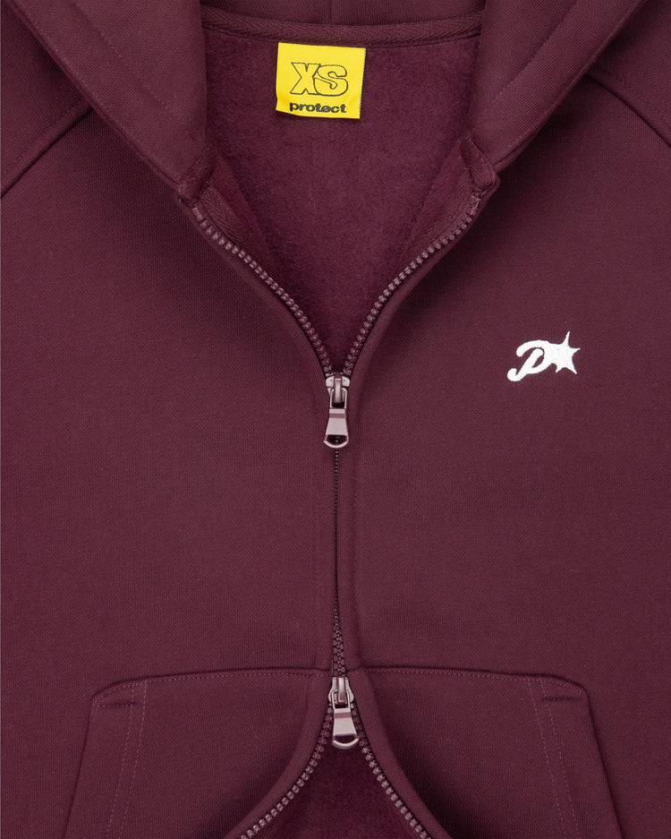 WINE DAY2DAY ZIP-UP HOODIE
