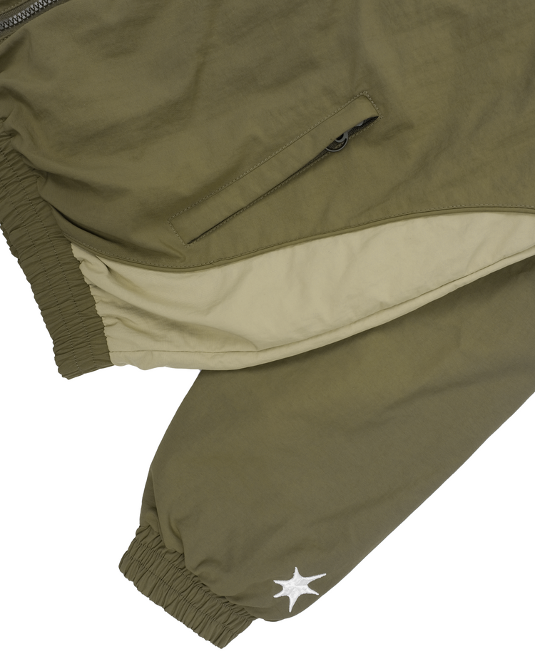 GREEN COACH TRACK JACKET