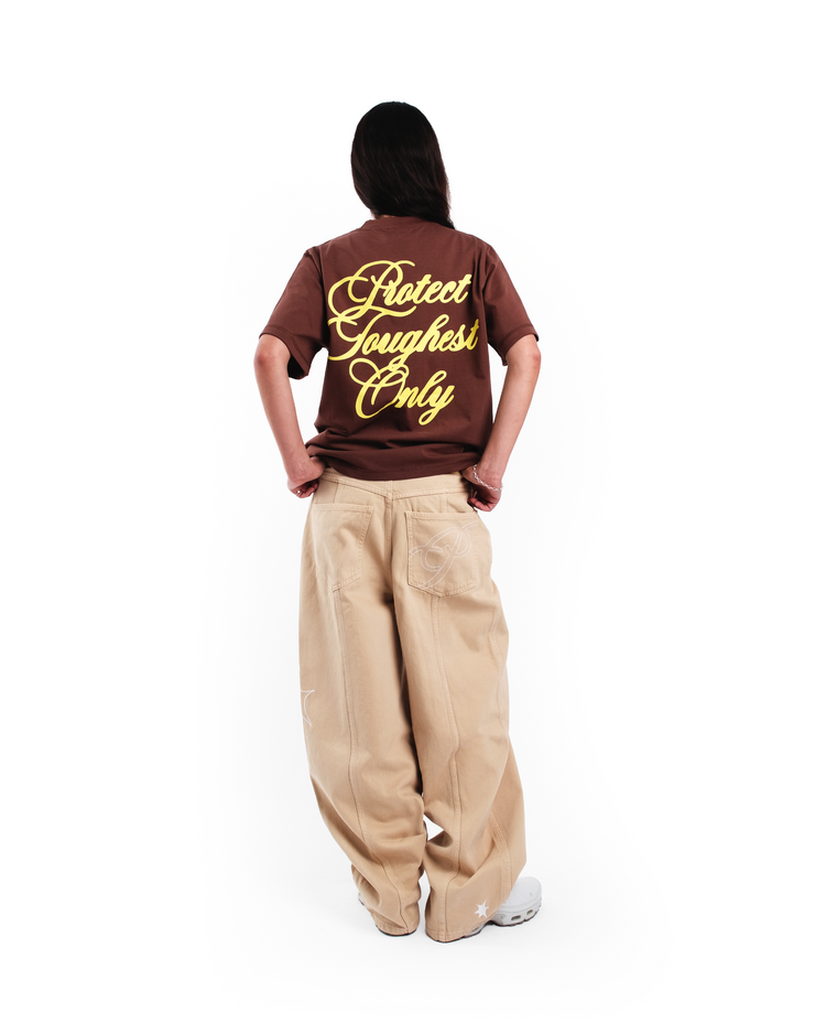BROWN PTO TEE