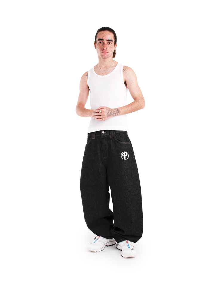 RAW BLACK BONKERS DENIM
