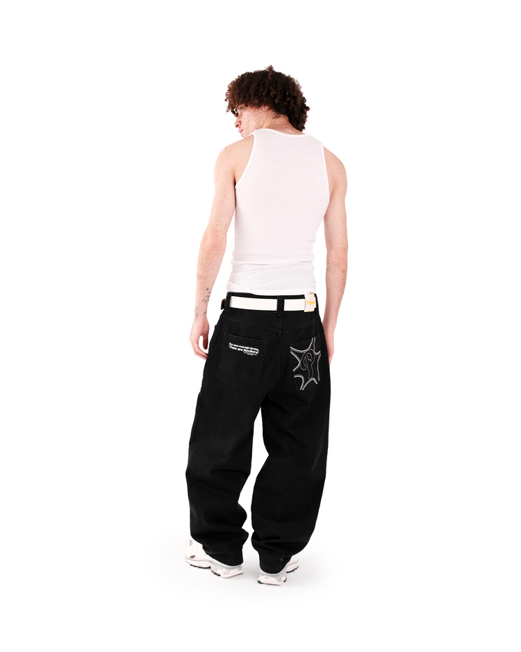 OFF BLACK BONKERS DENIM