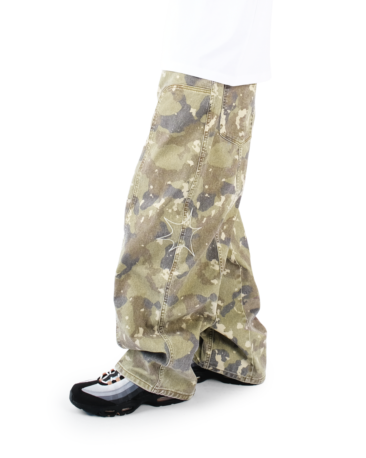 CAMO PANEL JEANS