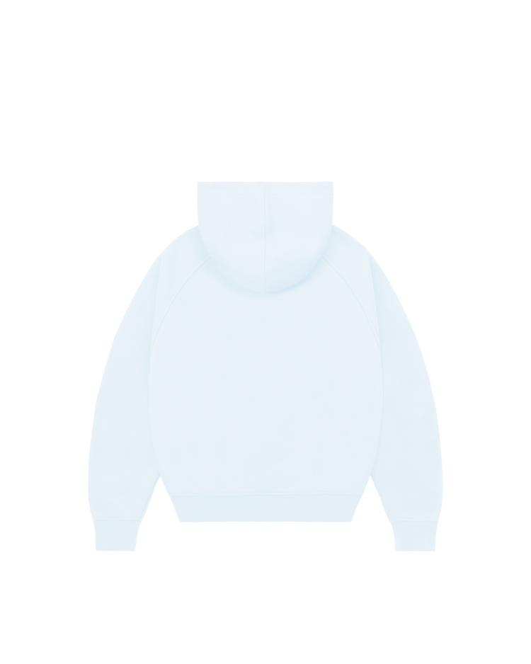 ICE BLUE DAY2DAY ZIP-UP HOODIE