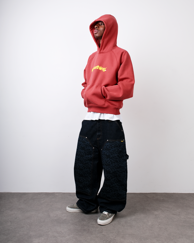 DYT WASHED BRICK HOODIE
