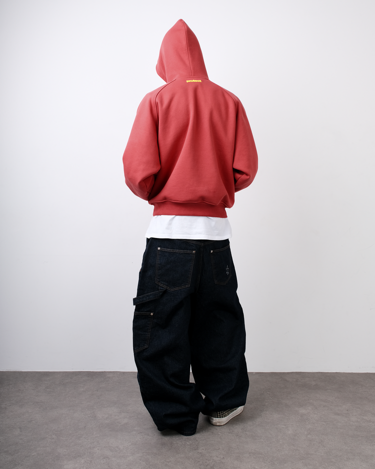 DYT WASHED BRICK HOODIE