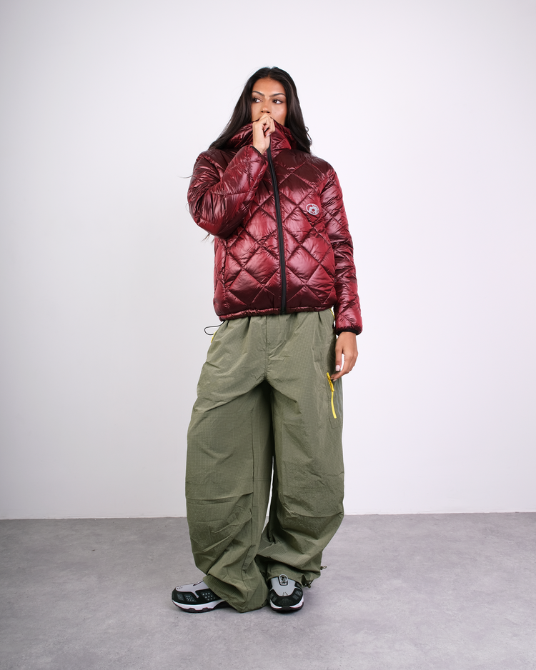 OLIVE TREKKA TECH PANTS