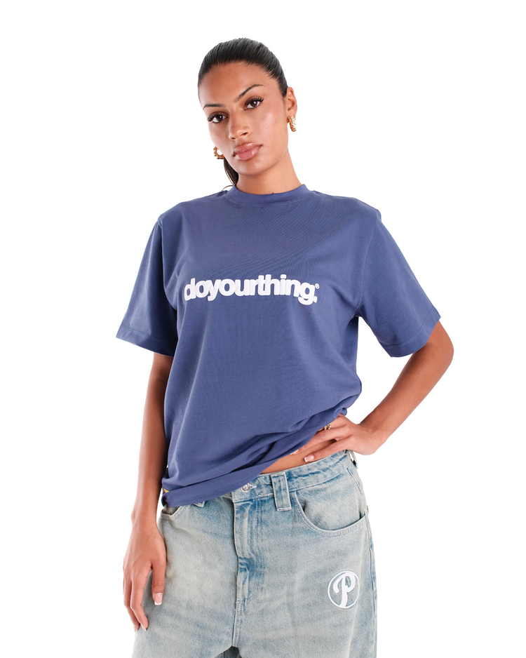 WASHED BLUE DOYOURTHING TEE