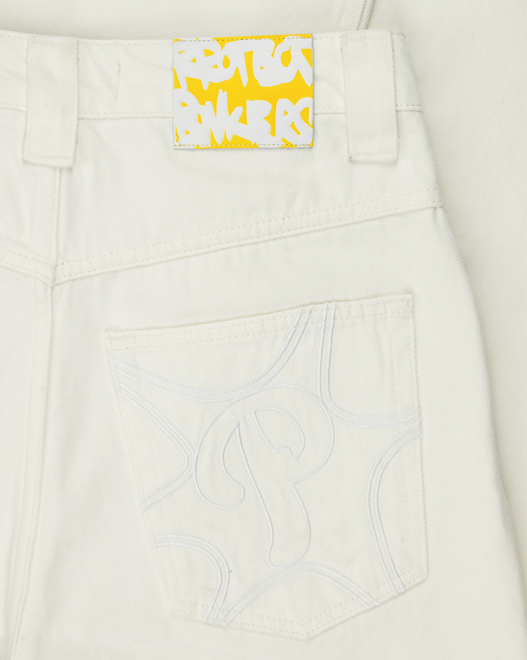 IVORY BONKERS DENIM