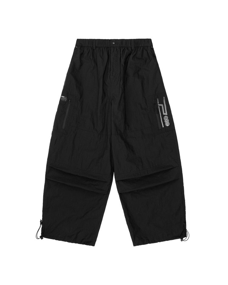 BLACK TREKKA TECH PANTS