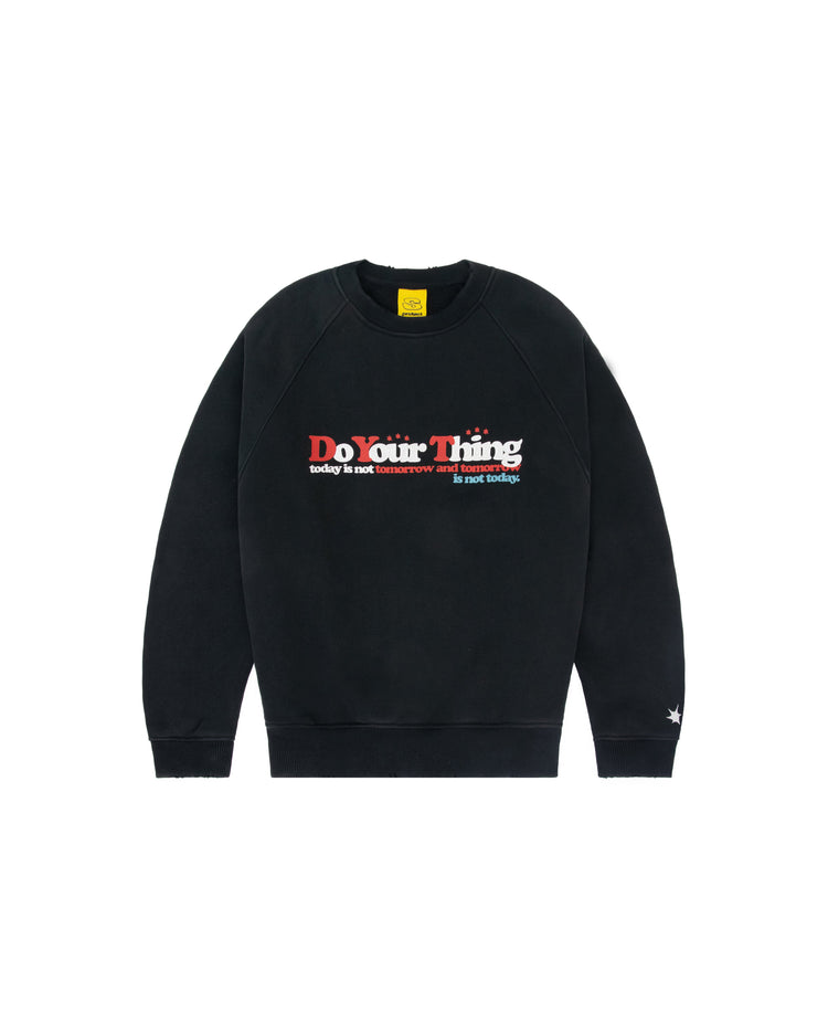 TODAY WASHED CREWNECK