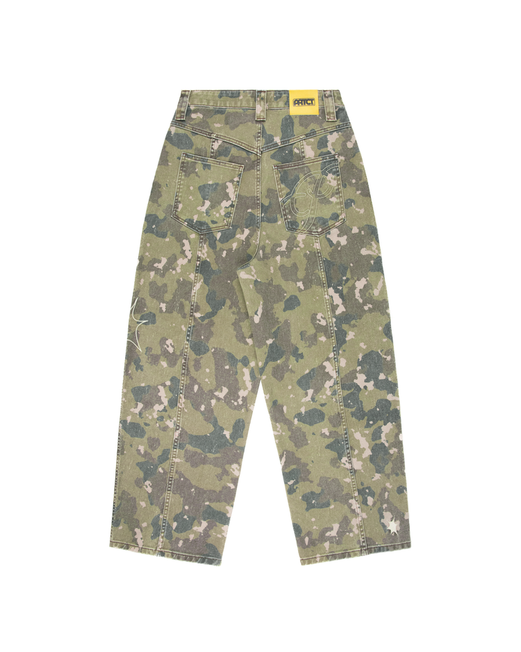 CAMO PANEL JEANS