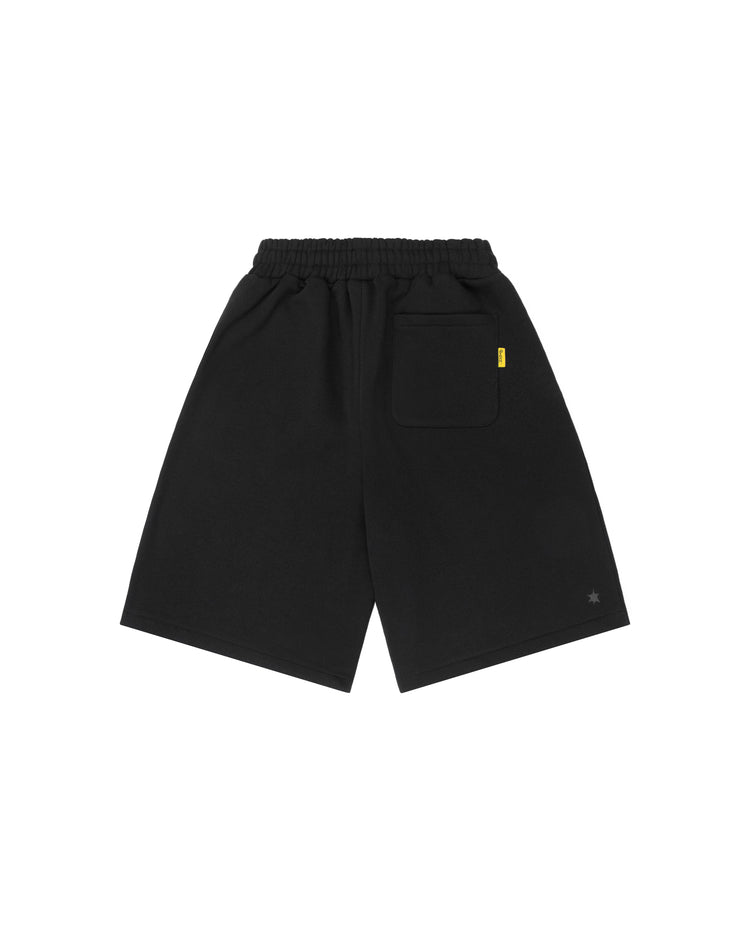 BLACK DAY2DAY SWEAT SHORTS