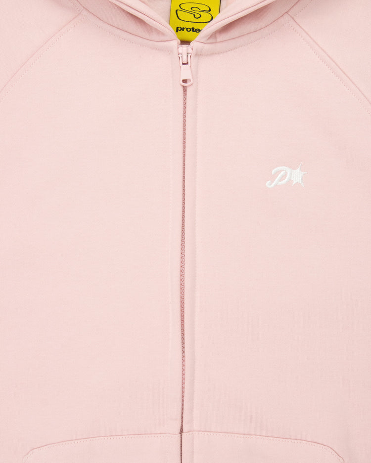 BABY PINK DAY2DAY ZIP-UP HOODIE V1