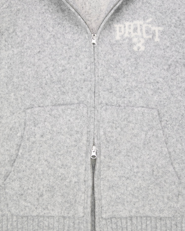 YETI KNIT ZIP-UP