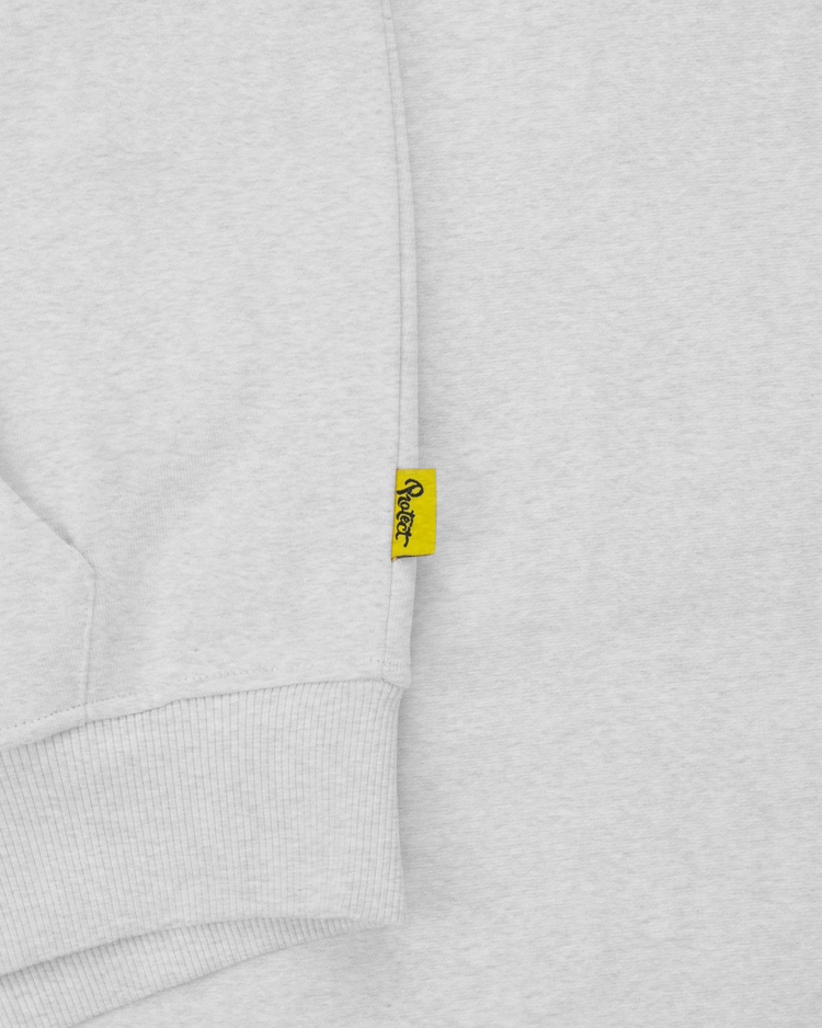 GREY DAY2DAY ZIP-UP HOODIE
