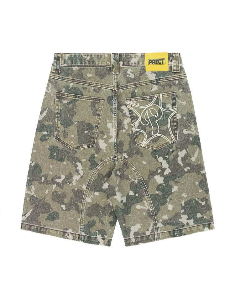 VINTAGE CAMO JORTS