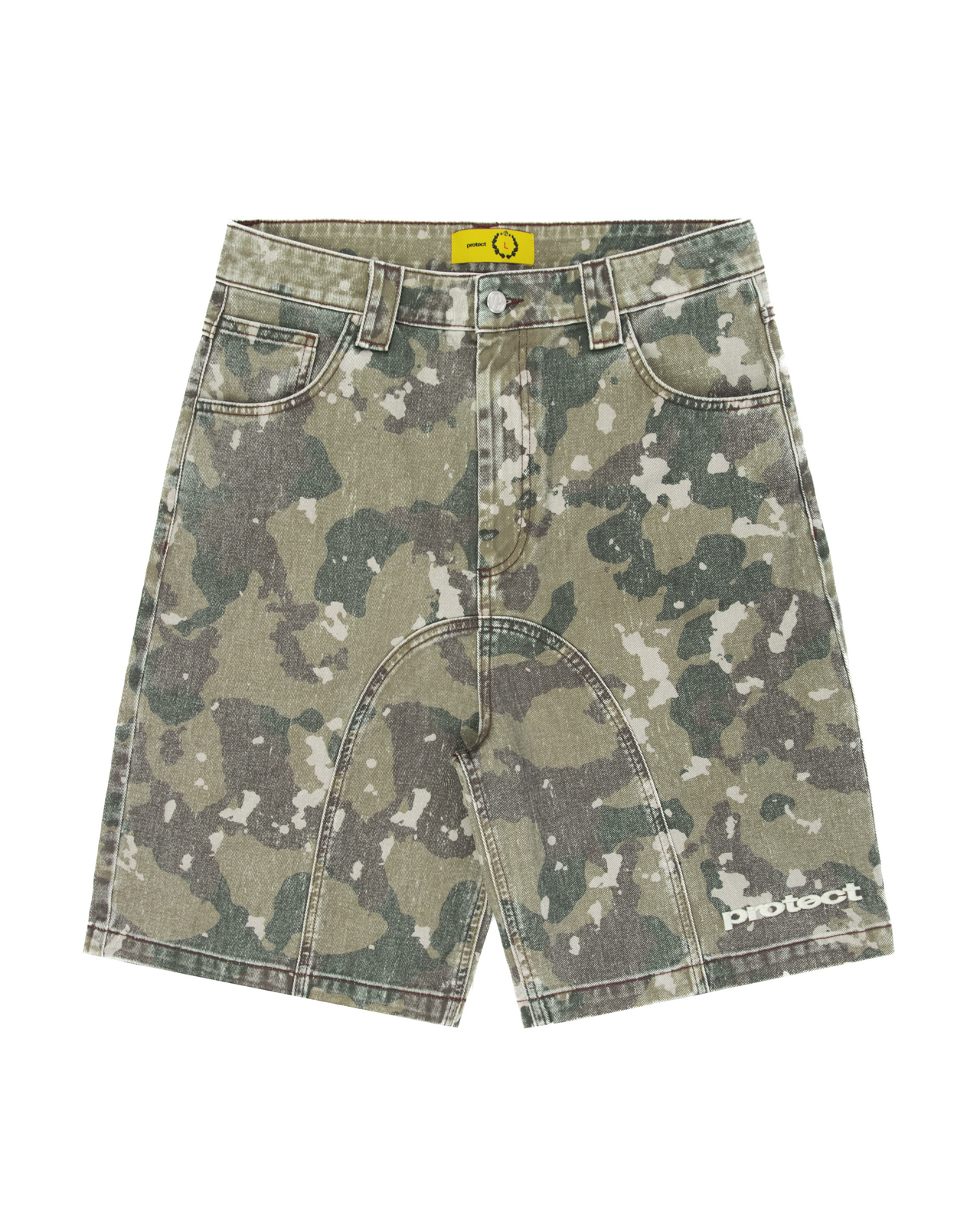 VINTAGE CAMO JORTS