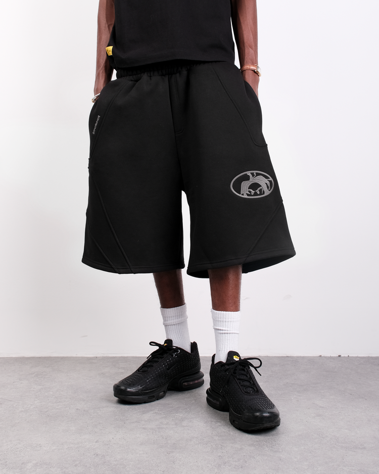 BLACK BRUDDA V2 SWEAT SHORTS