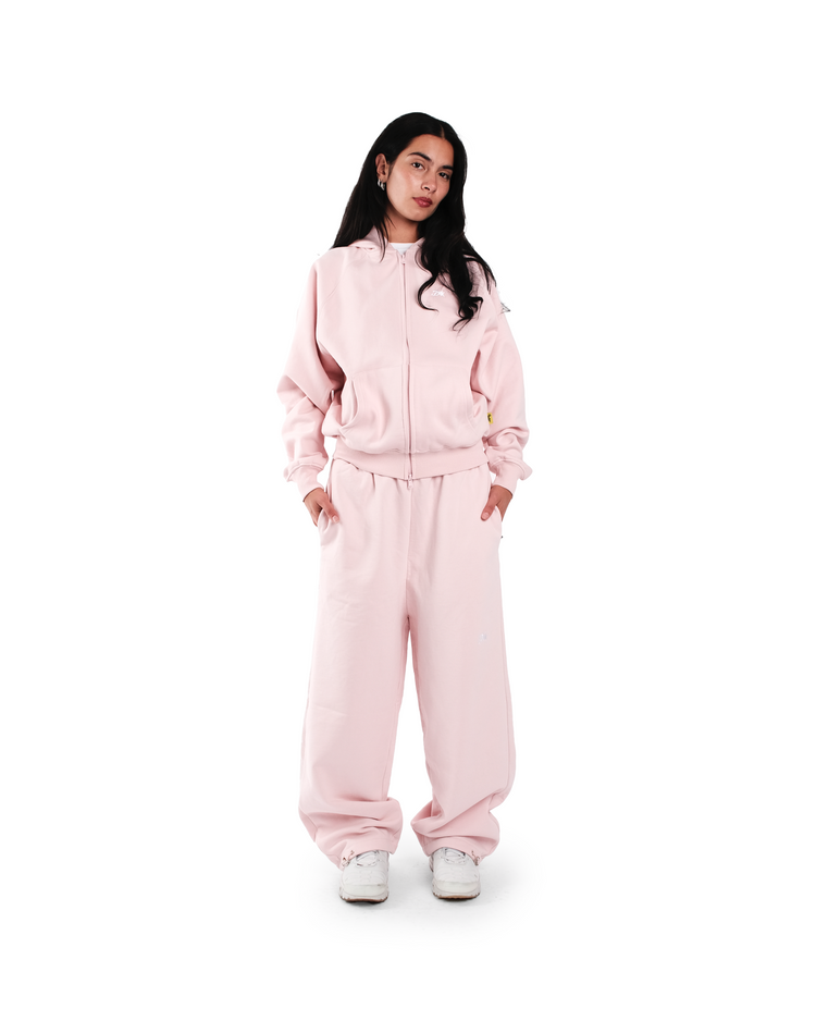 BABY PINK DAY2DAY ZIP-UP HOODIE V1