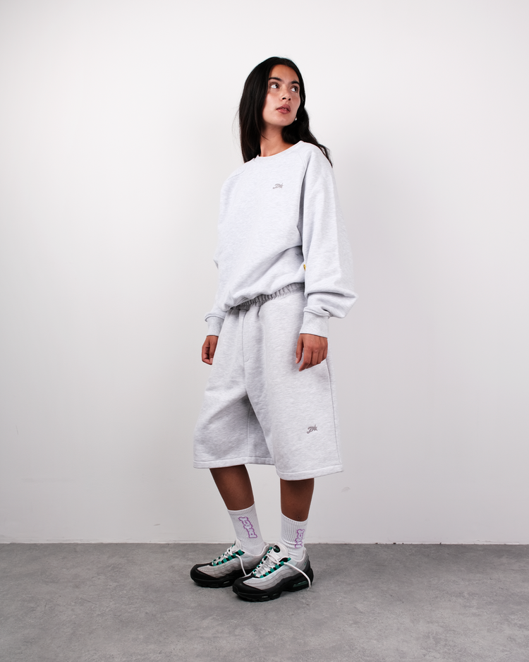 GREY DAY2DAY SWEAT SHORTS