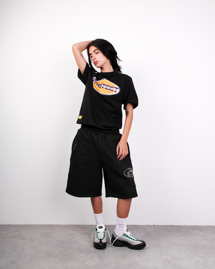 BLACK BRUDDA V2 SWEAT SHORTS
