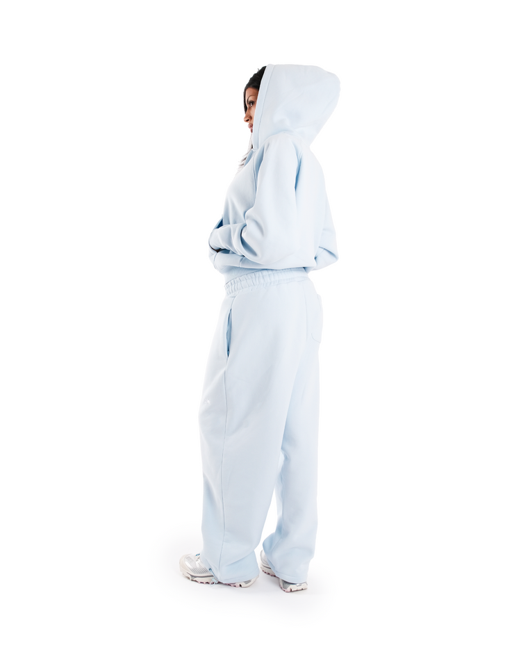 ICE BLUE DAY2DAY ZIP-UP HOODIE