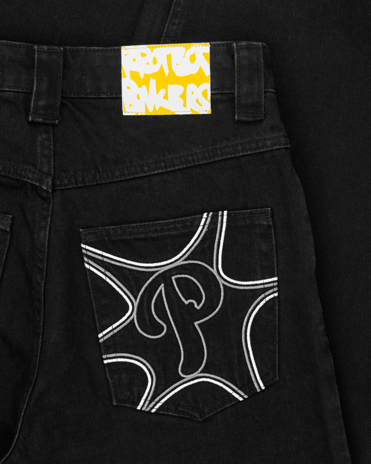 OFF BLACK BONKERS DENIM