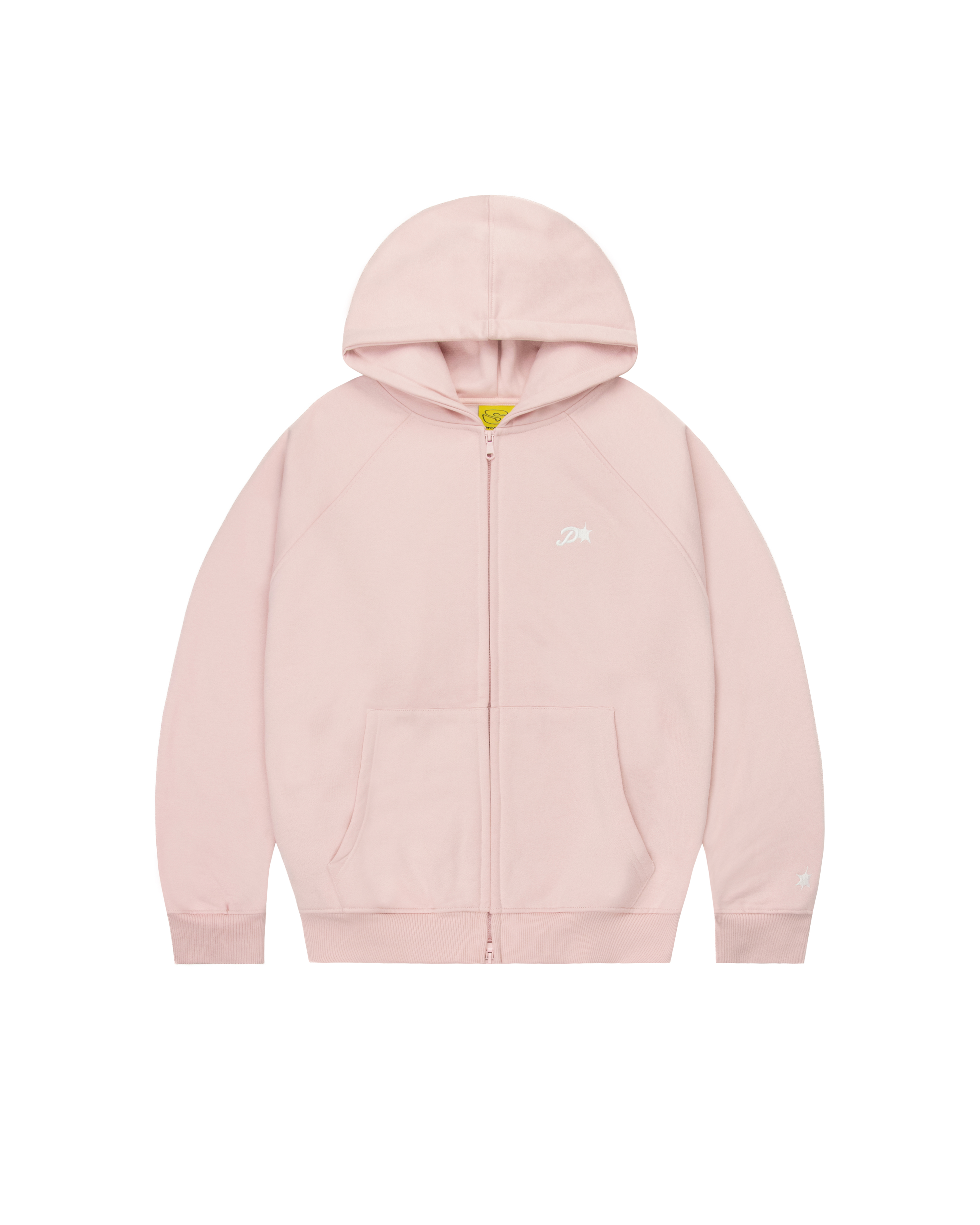 BABY PINK DAY2DAY ZIP-UP HOODIE