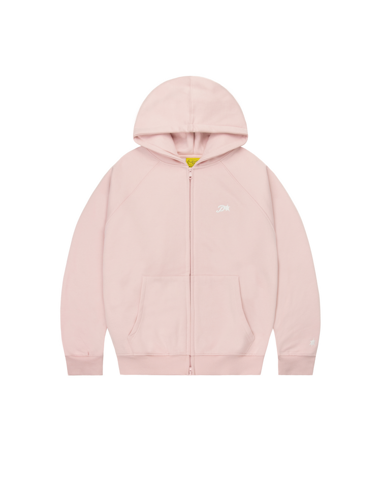 BABY PINK DAY2DAY ZIP-UP HOODIE V1